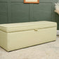Green Upholstered Ottoman Bench Blanket Box By Sofa.com