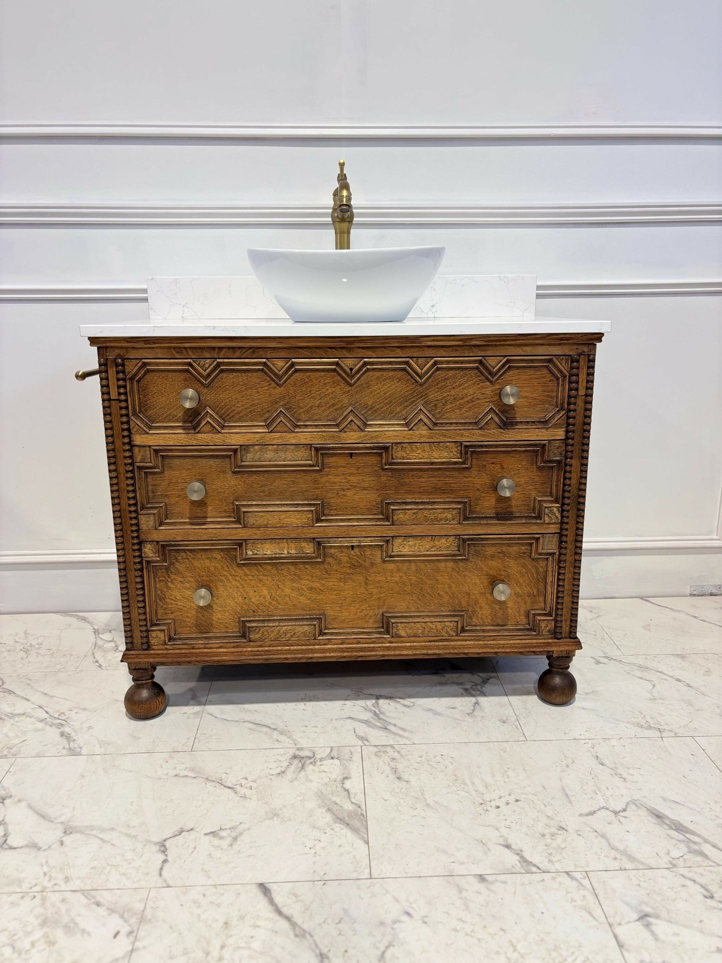 Bathroom Vanity Unit Made to Order Vanity Unit Custom Made Bathroom Furniture Antique Traditional Bathroom Washstand Basin Unit