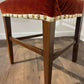 Edwardian Mahogany Upholstered Inlaid Chair
