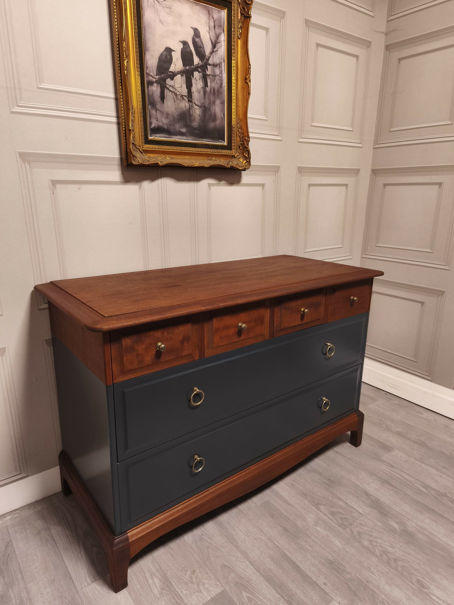 Black Stag Vintage Chest of Drawers