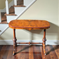 Antique Victorian Inlaid Walnut Free Standing Table