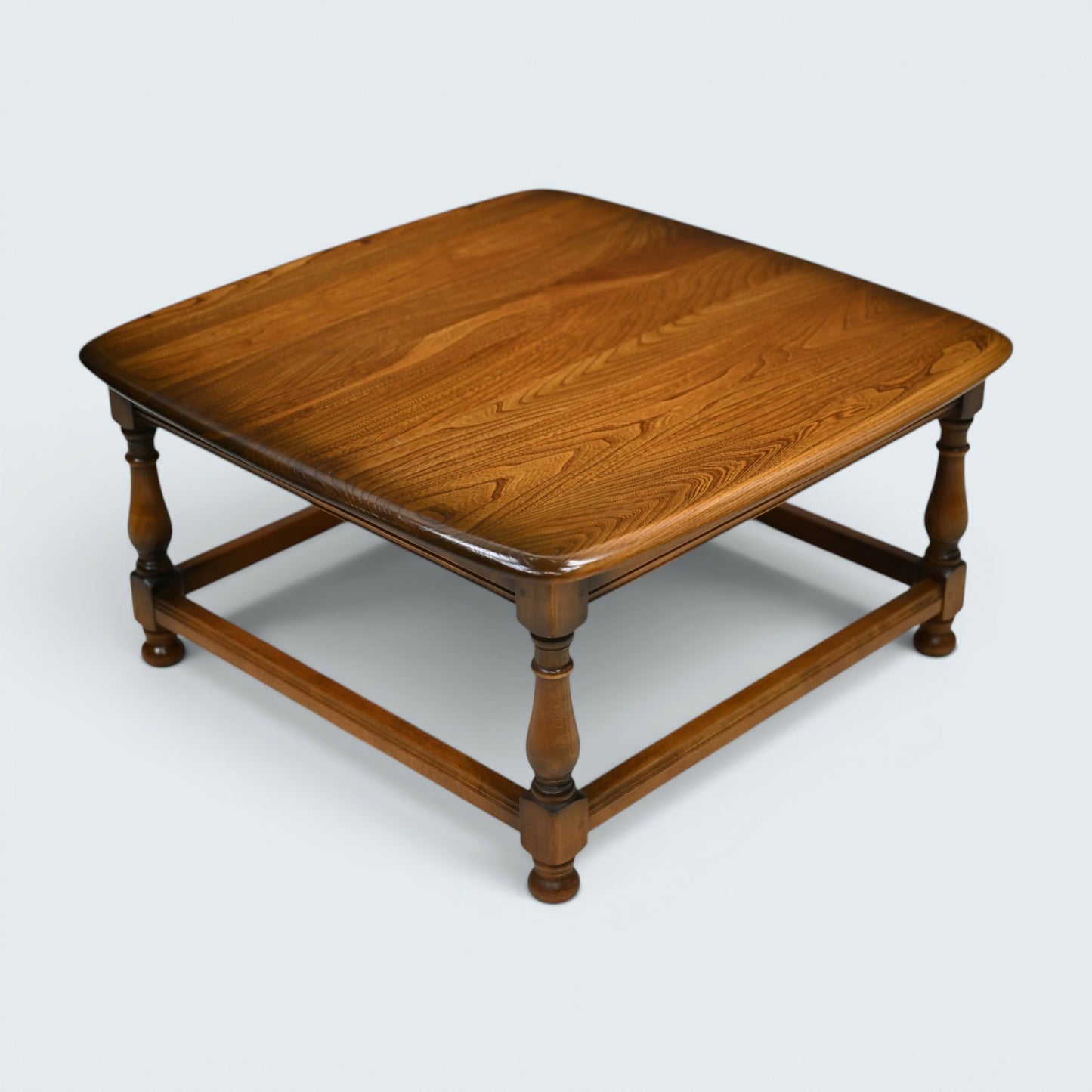 Ercol Square Low Coffee Table in Golden Dawn Finish 76cm Square FREE UK Delivery