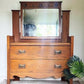 Mid century retro vintage dressing table drawers vanity hallway