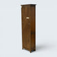 Old Charm Narrow Bookcase Finish 4 Shelves Light Oak Carvings FREE UK Delivery*