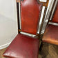 Vintage Set Of Four Oak Dining Chairs