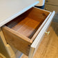 Newly refurbished pair of bedside drawers large solid wood dovetail joints
