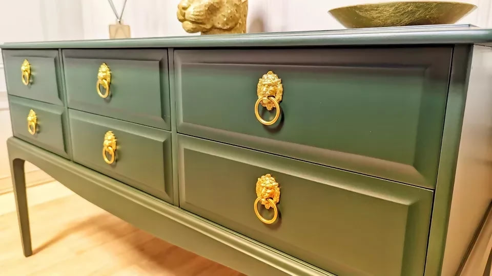 Stag Minstrel 6 Drawer Console Table , Dressing Table Sideboard Chest Of Drawers