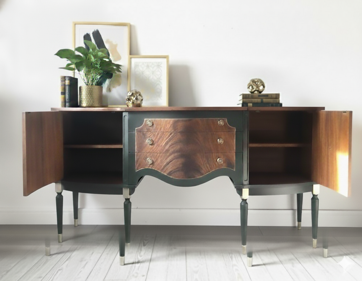 Strongbow sideboard in dark green