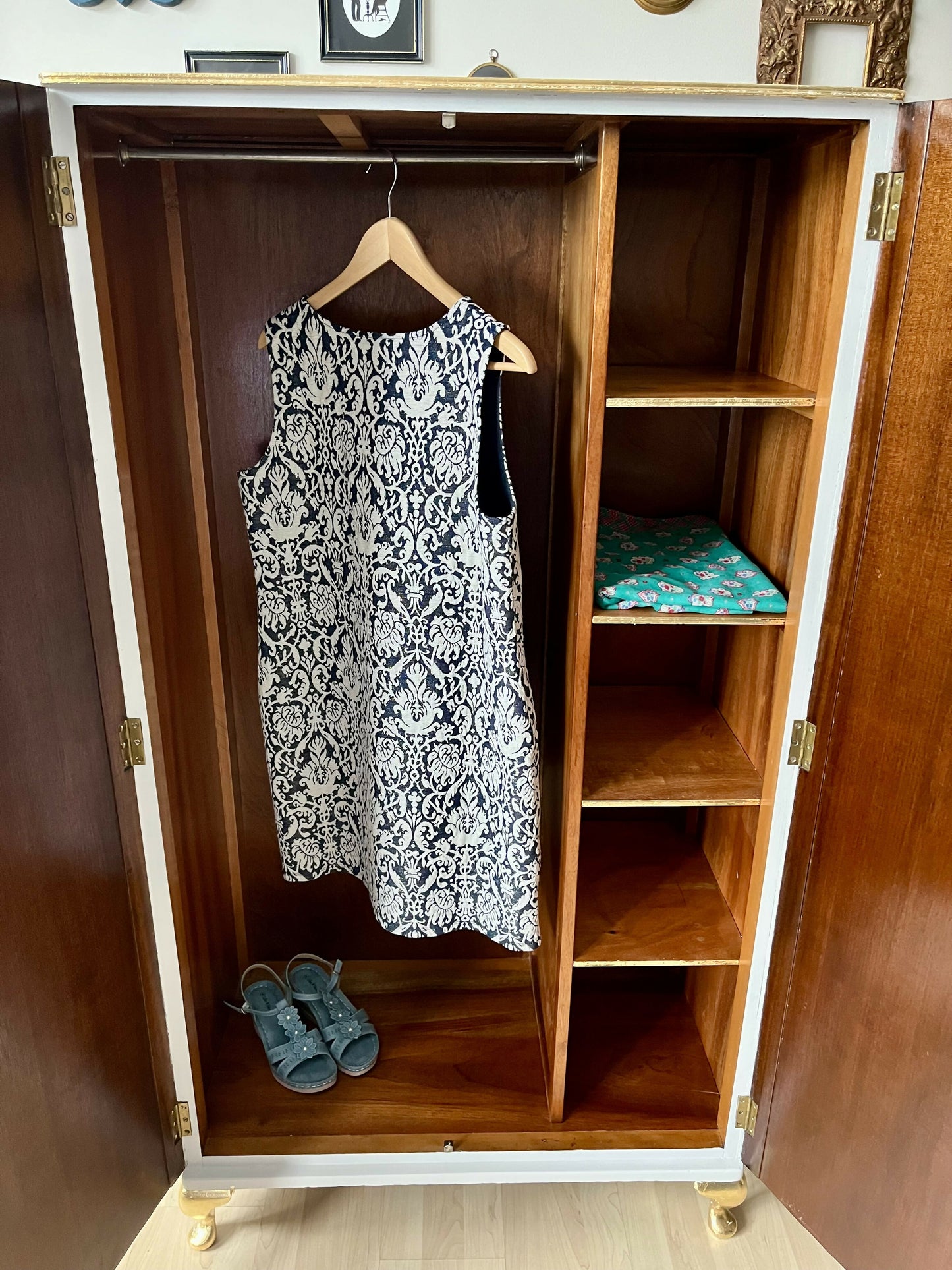 Vintage Wardrobe Armoire Restored, Upcycled