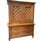 Vintage mid century Maple linen cupboard drawers by Thomasville