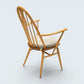 4 Ercol Swan Bow Back Dining Chairs Windsor Bow Light Finish FREE UK Delivery*