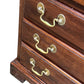 Vintage Henkel Harris solid Mahogany Chippendale style chest of drawers / bedside