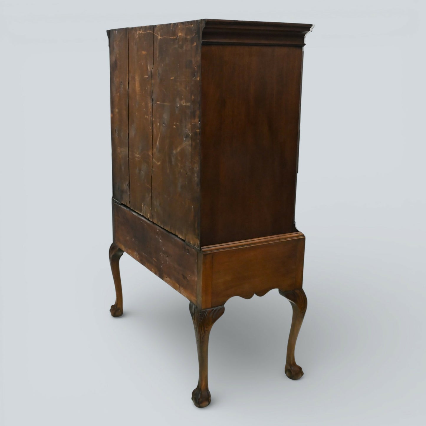 English Georgian Raised Chest Of Drawers Mahogany Cabriole Legs FREE Delivery*