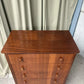 Tall Vintage Mid Century Chest Of Drawers Tallboy Retro Scandi Danish R1200