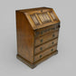 Old Charm Bureau With Fitted Interior 4 Drawers Light Oak FREE UK Delivery*. SBR11124/3010E