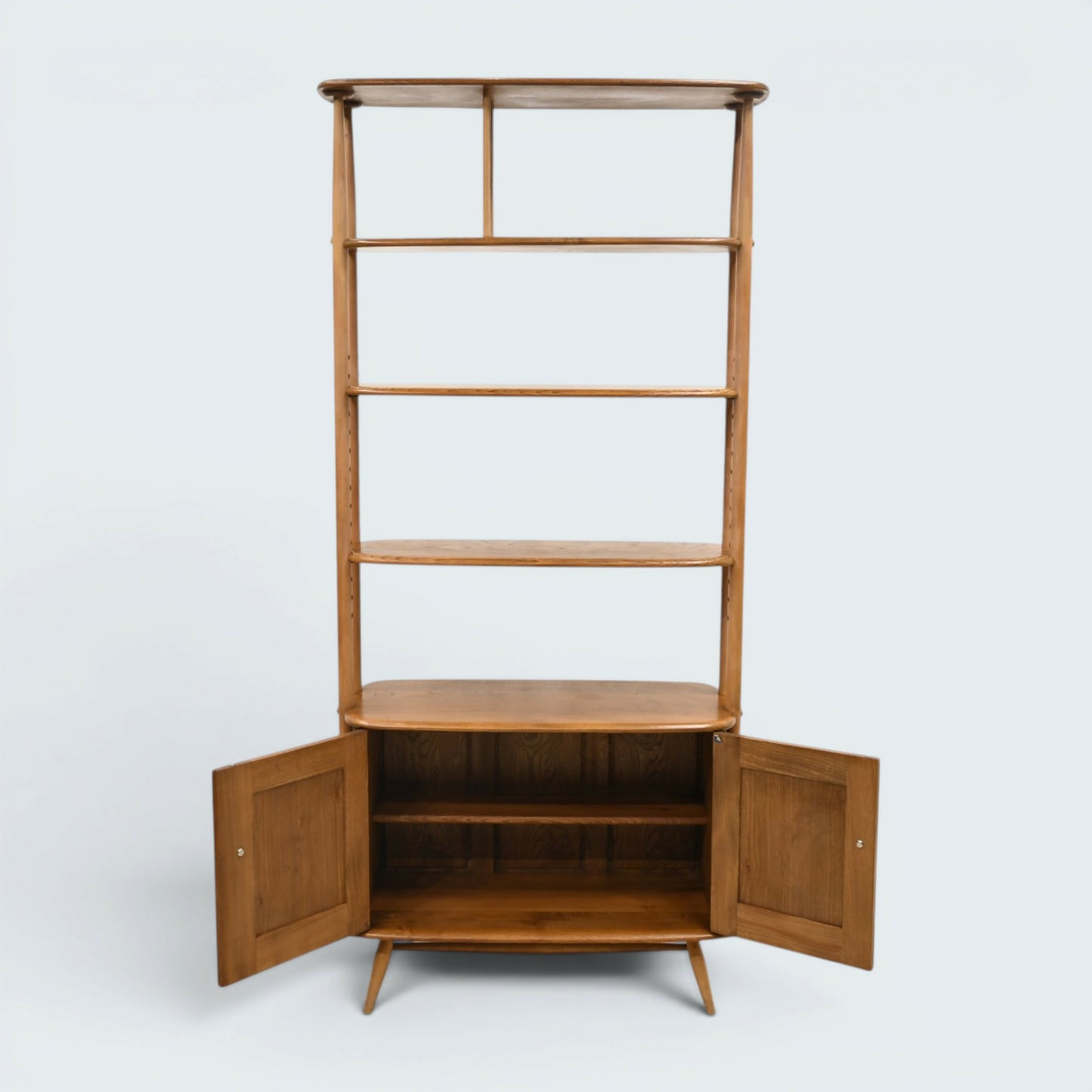 Ercol Giraffe Room Divider Bookcase Model 363 Light/Blonde Finish FREE DELIVERY