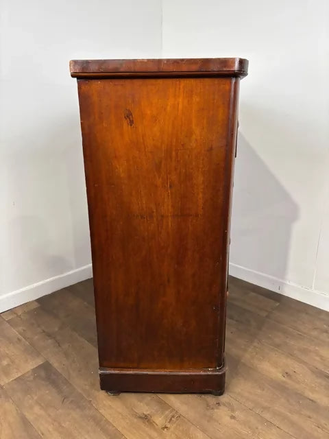 Victorian Mahogany Two Over Three Chest of Drawers