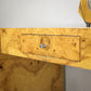 Art Deco Style Walnut Console Table Desk or Dressing Table with Drawer
