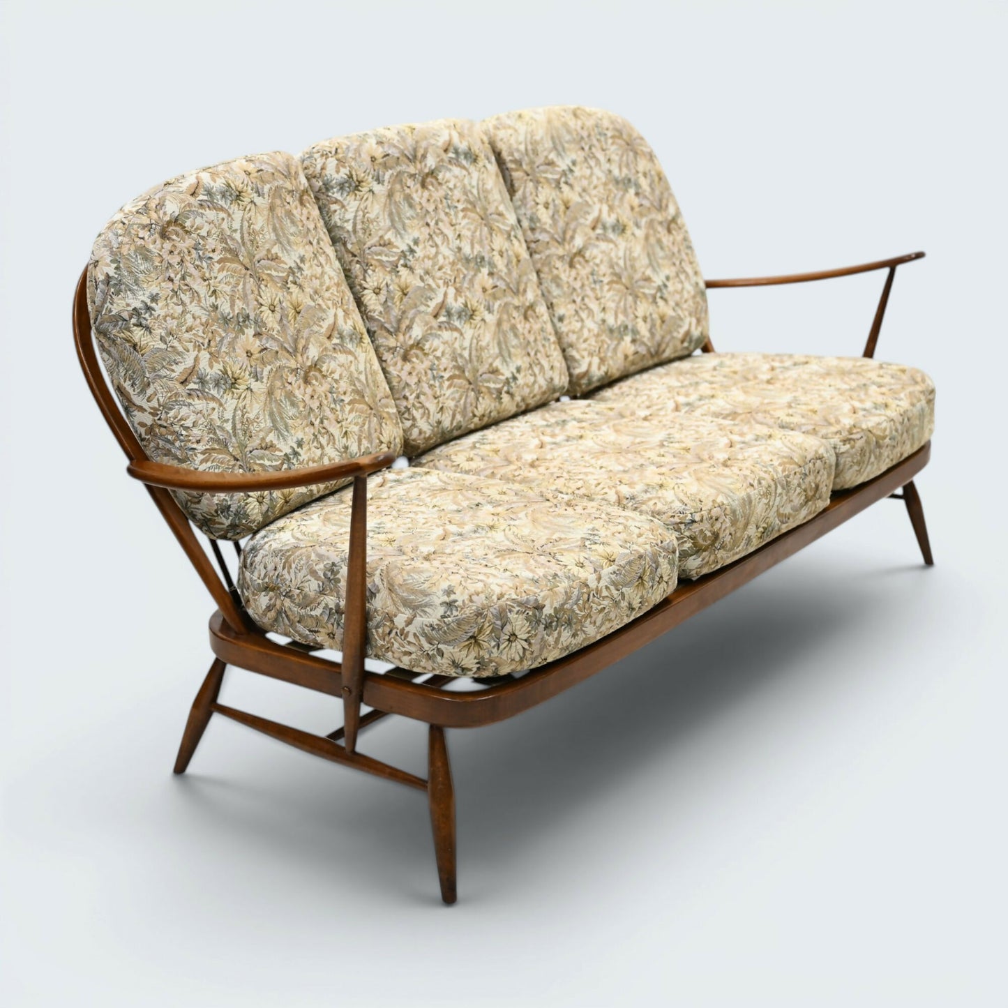 Ercol Windsor 3str Sofa New Webbing Genuine Ercol Upholstery Clean FREE Delivery