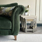 Oak Nest Of Tables | Hand Painted Side Tables Set | Solid Wood Living Room Furniture | Modern Traditional Nesting Tables