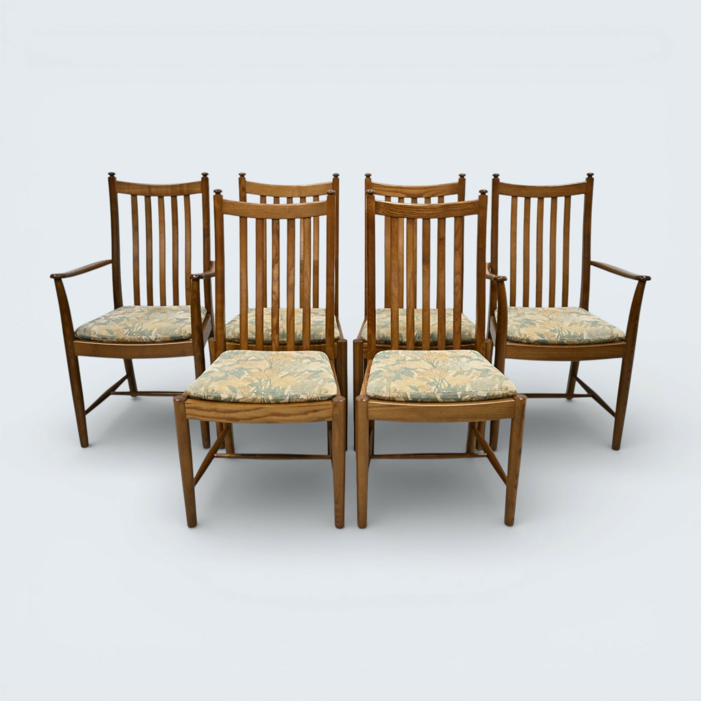 6 Ercol Dining Chairs Penn Range Model 1138 Golden Dawn Finish FREE UK Delivery*