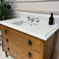 Traditional Wooden Bathroom Vintage Vanity Unit - Elizabeth I