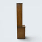 Old Charm Narrow Bookcase 4 Drawers 3 Shelves Light Oak FREE UK Delivery*