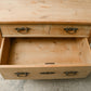 Antique Pine Chest of Drawers - 2 Over 2 - Edwardian