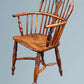 Yew Wood Windsor Armchair 19th Century Yew