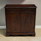 Small Sideboard With Double Cupboard & Two Drawers Georgian Style FREE Delivery*