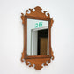 Arts and Crafts Edwardian Fretwork Mirror Mahogany Frame