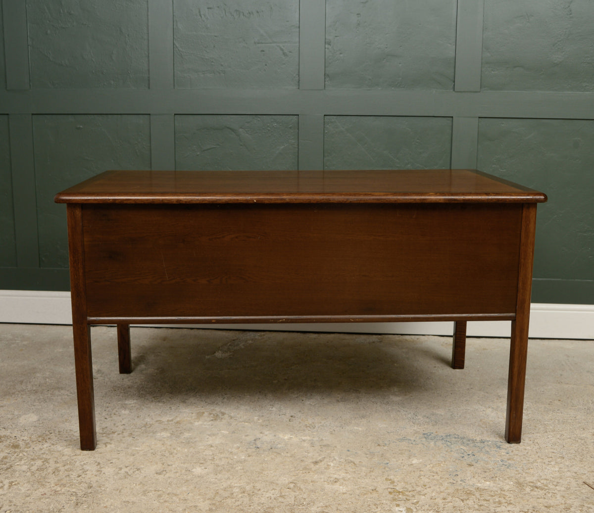 Mid Century Oak Desk - Teachers Desk - 1950s -1960s