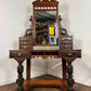 Victorian Burr Walnut Duchess Dressing Table