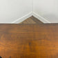 Antique Style Demi Lune Side Table on Reeded Supports