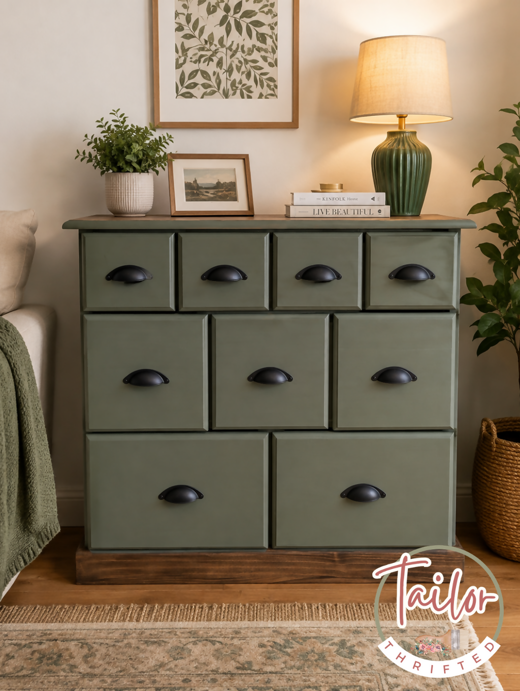 9-drawer Captain's Chest / Chest of Drawers