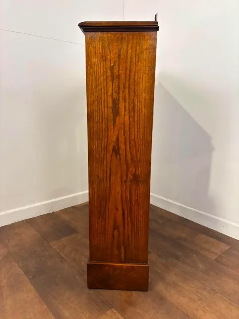 Arts & Crafts / Liberty & Co. Influenced Oak Glazed Bookcase