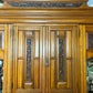 Edwardian Walnut Triple Compactum Wardrobe