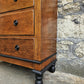 Vintage Oak Chest Of Drawers Five Drawer Lovely Detailing Super Proportions