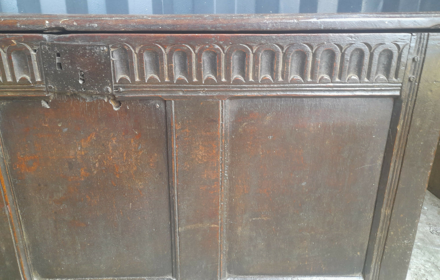 Antique Oak Coffer