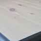 Single pine bedside drawer unit