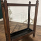 Vintage Oak Stick Stand With Drip Trayc