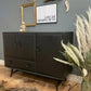 Vintage black Ercol Windsor sideboard