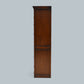 Old Charm Wall Top Unit Bookcase Leaded Glass Display Cupboard FREE UK Delivery