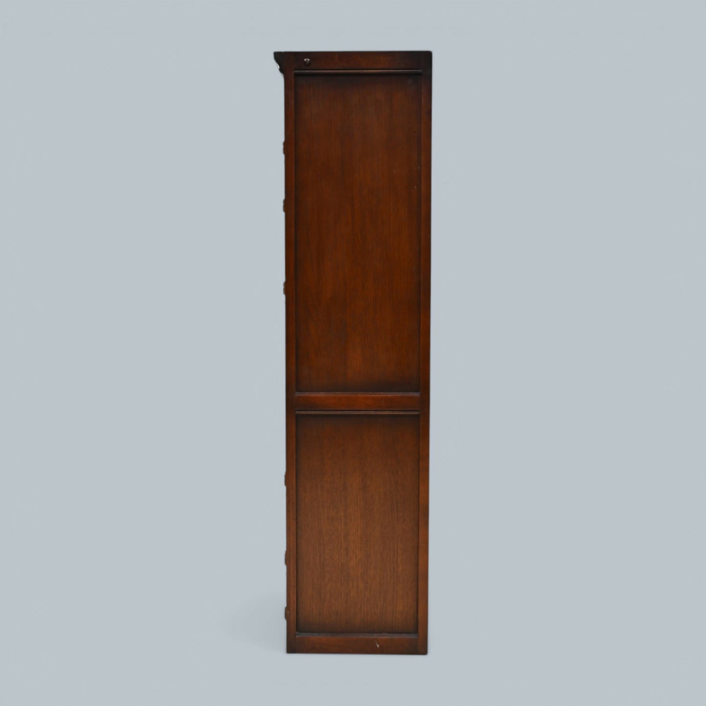 Old Charm Wall Top Unit Bookcase Leaded Glass Display Cupboard FREE UK Delivery