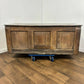 Georgian Oak Three Panel Coffer with Initials ‘MH’