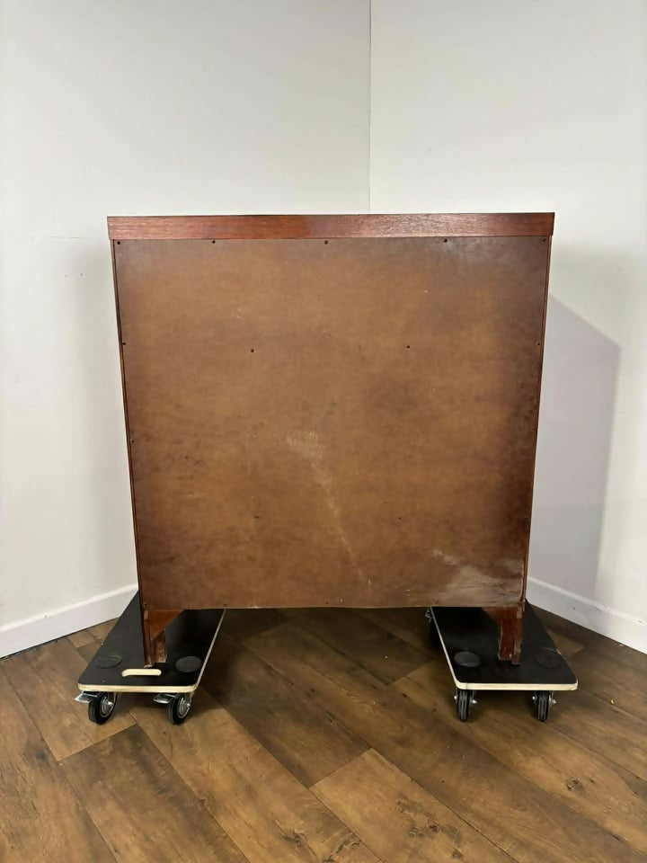 Willis & Gambier Mahogany Eight Drawer Combination Chest