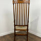 Reproduction Bar Back Mahogany Framed Armchair