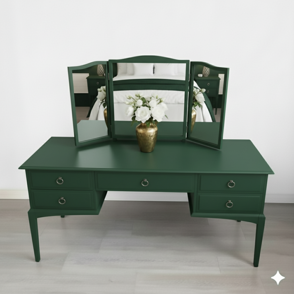Stag minstrel green dressing table