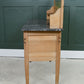 Limed Oak Washstand with Marble Top - Vanity Unit - SKU 229