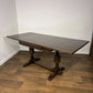 Vintage Priory Oak Refectory Style Draw Leaf Dining Table